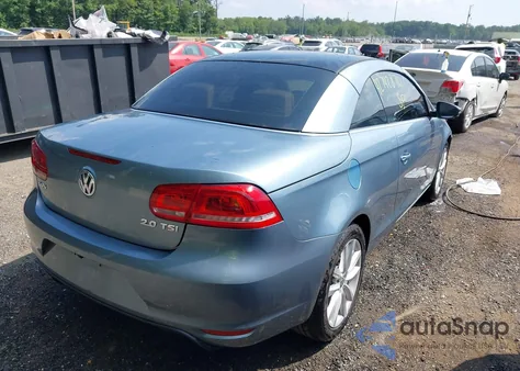 2012 Volkswagen Eos Komfort from USA, damaged, VIN WVWBW7AH9CV003720